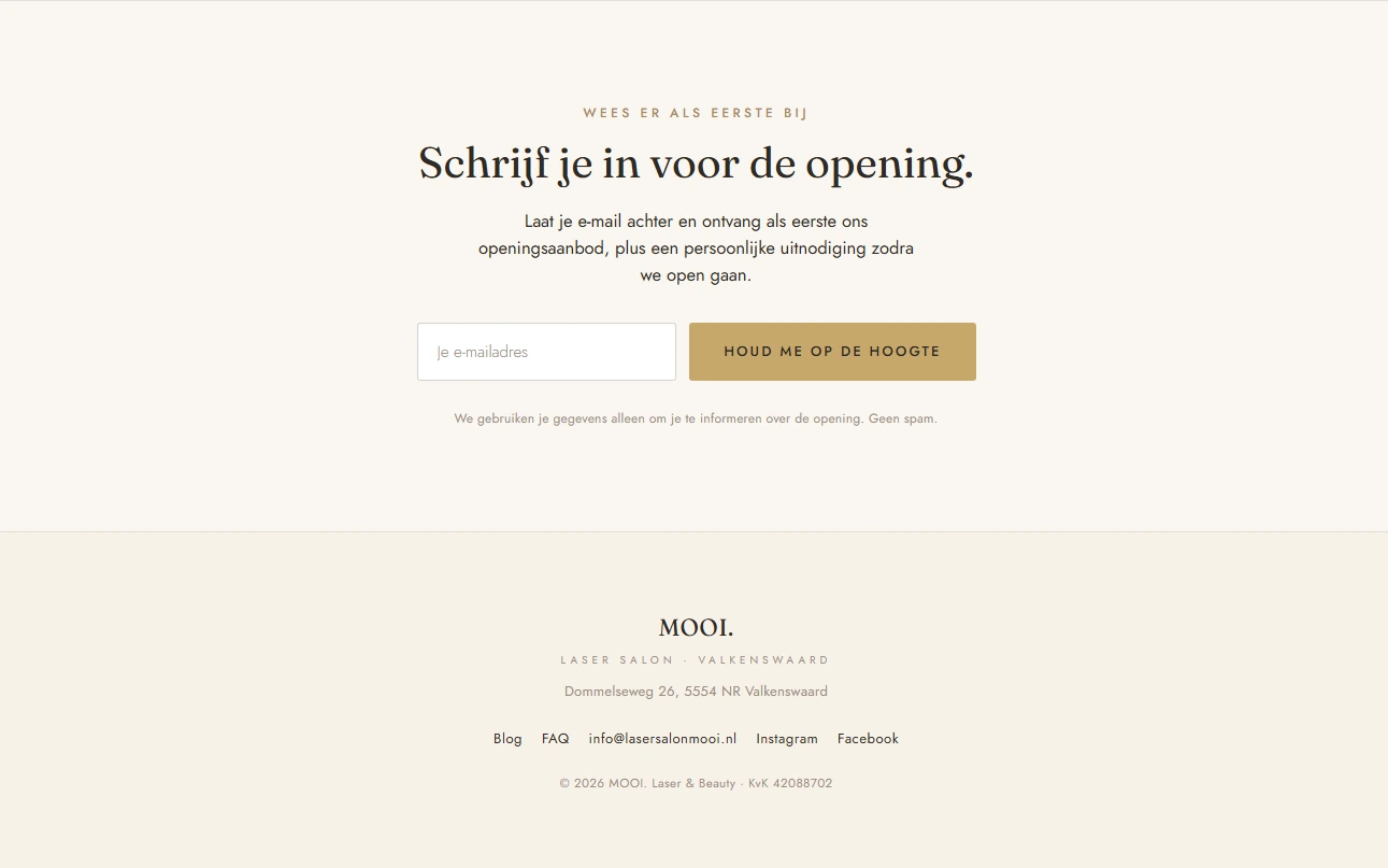 Laser Salon Mooi detail