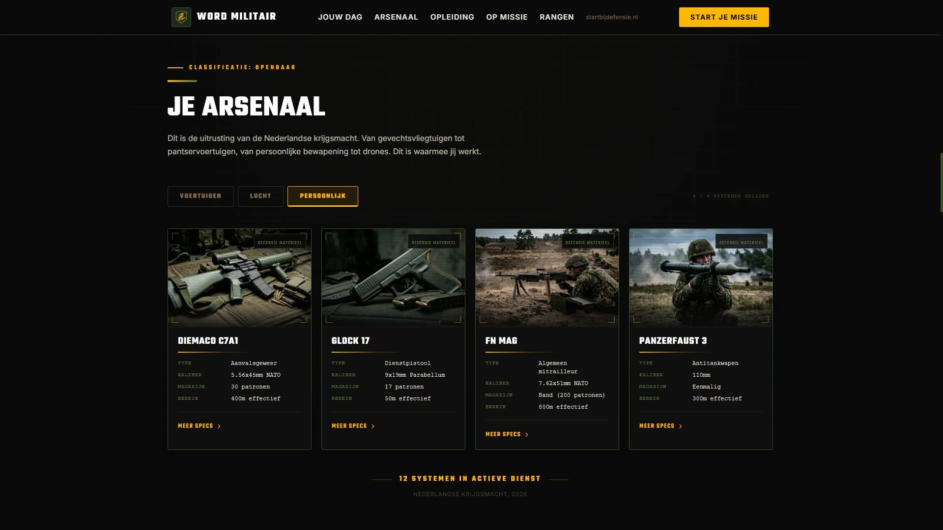 Word Militair screenshot