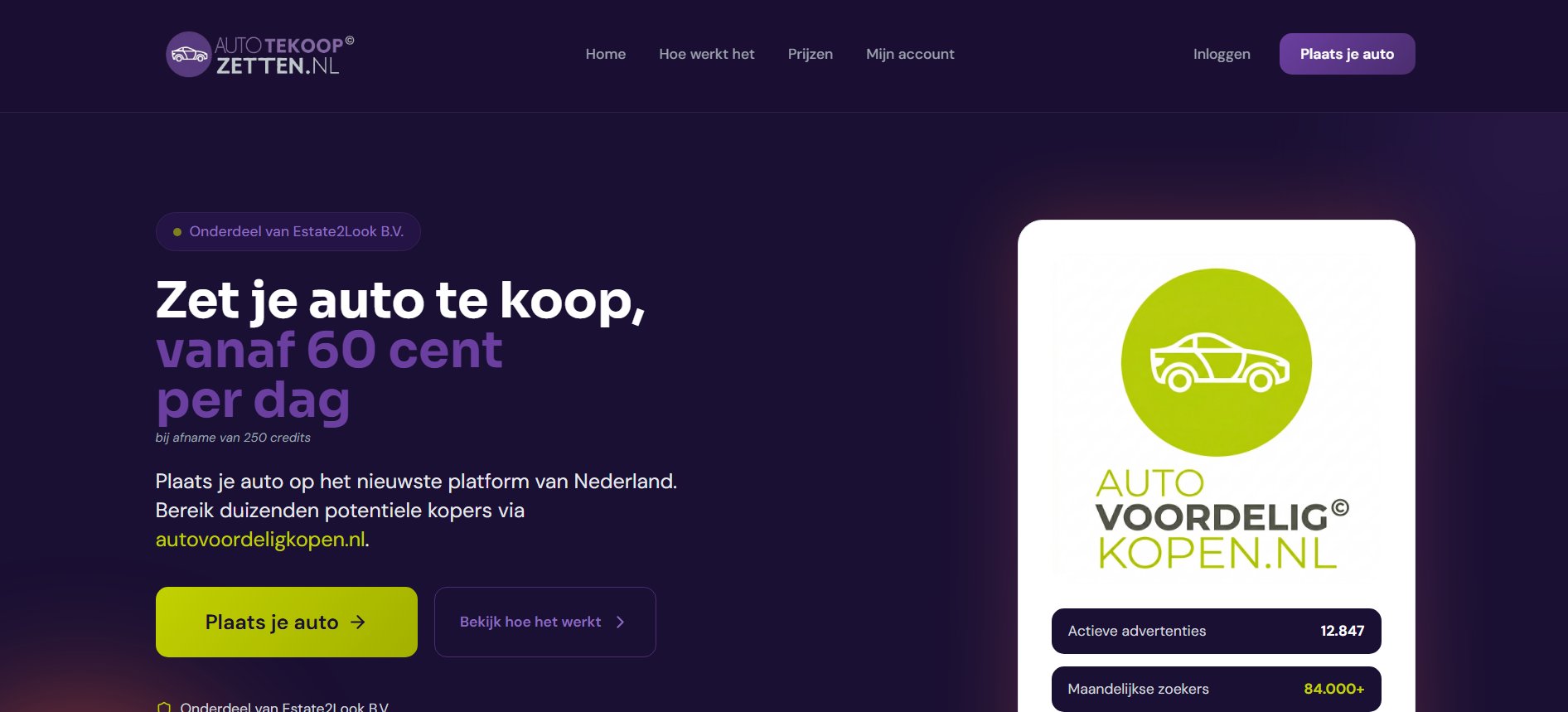 Auto te Koop Zetten marktplaats