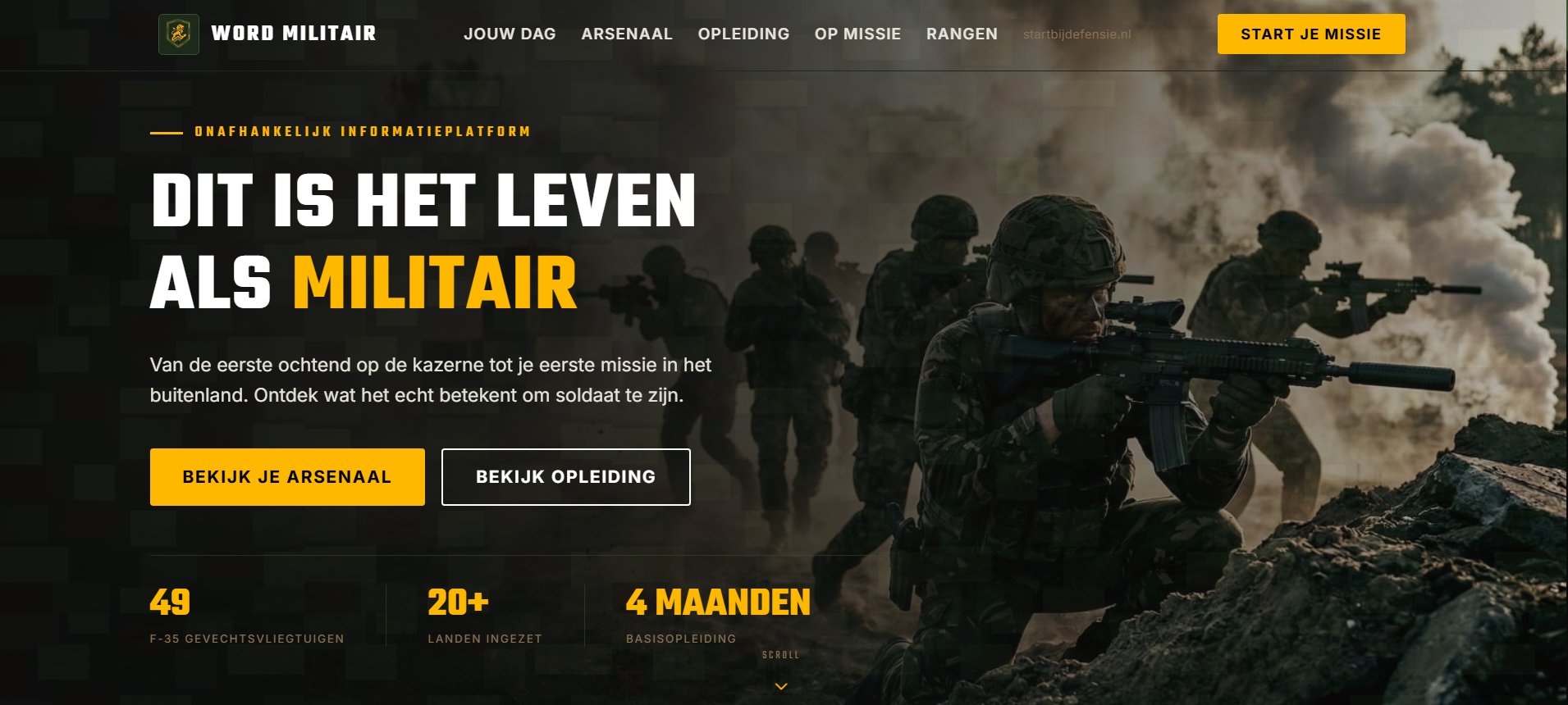 Word Militair informatieplatform