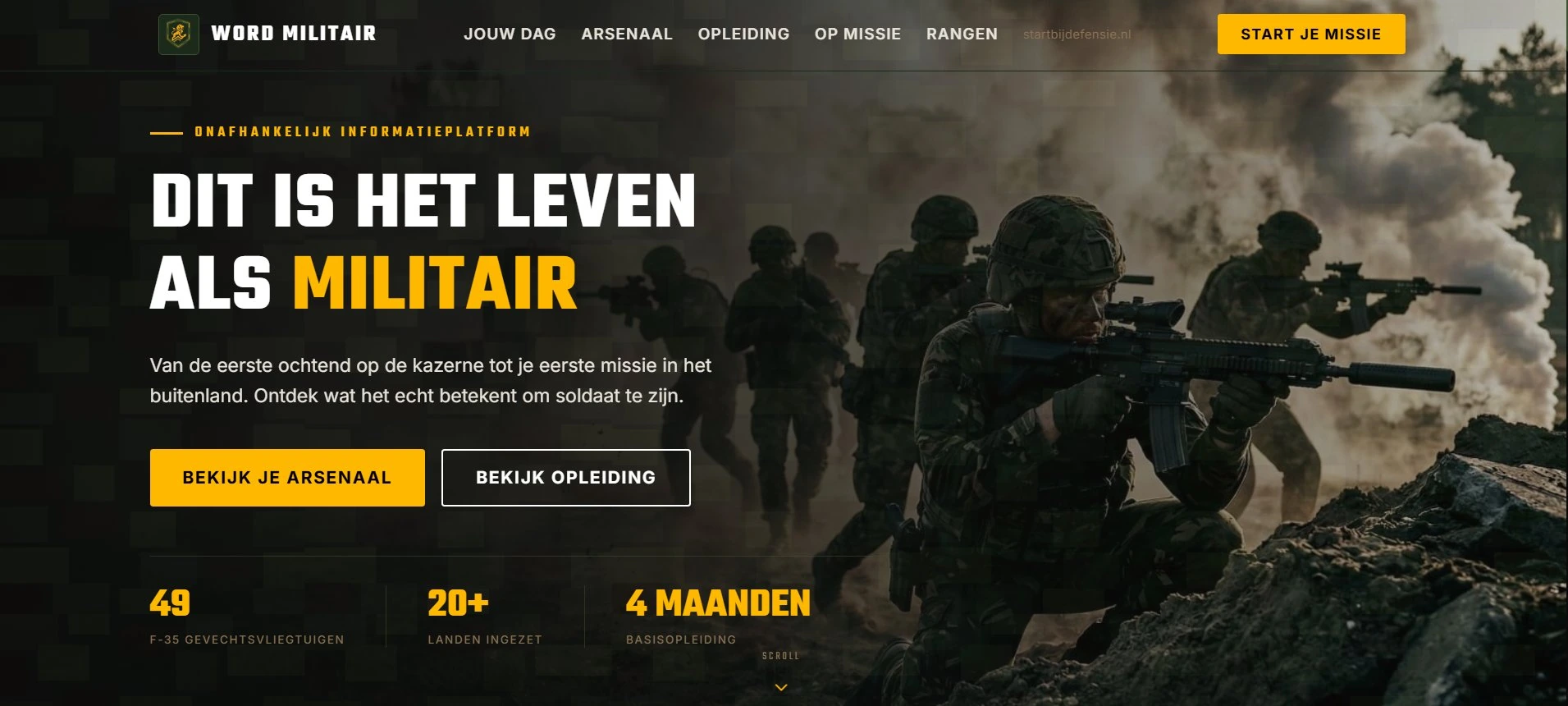 Word Militair informatieplatform